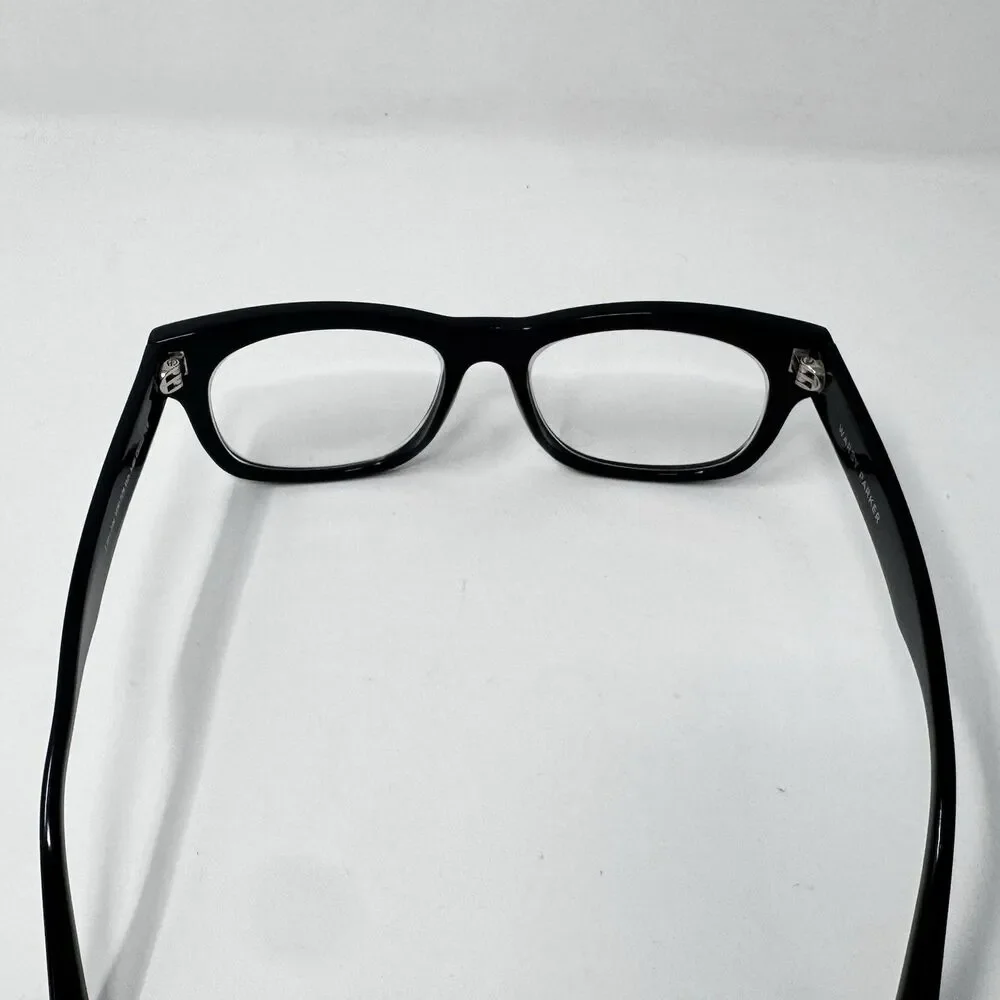 Warby Parker Crosby 100 Black Crystal Eyeglass Frames 53-18-140
